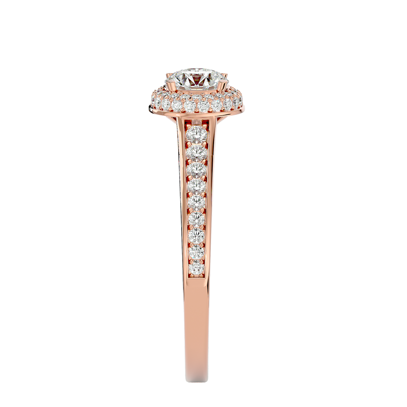 Penny Halo Ring