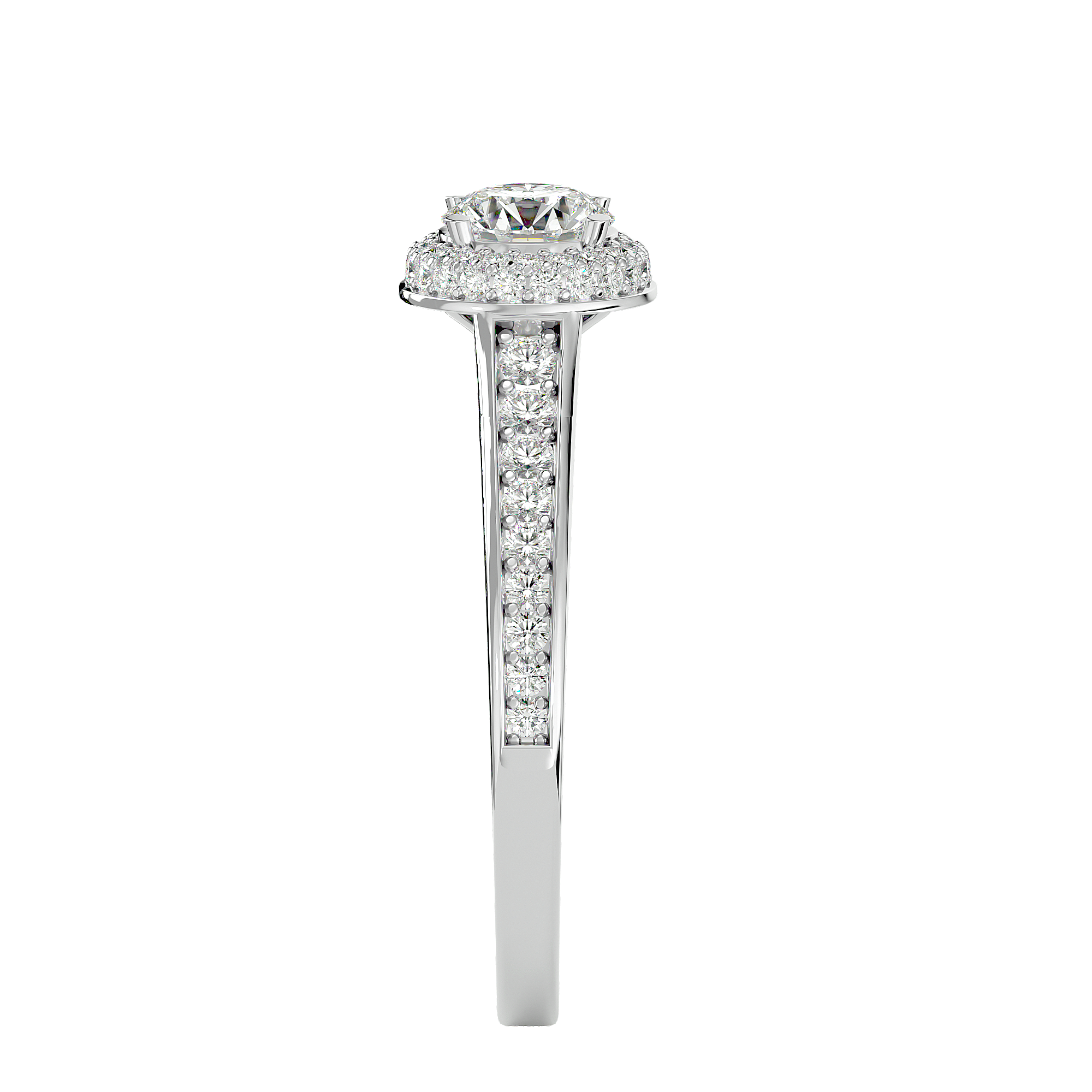 Penny Halo Ring