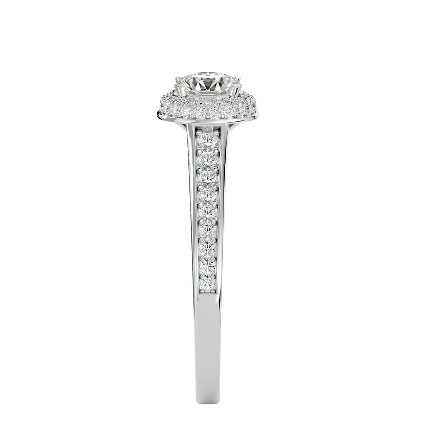 Penny Halo Ring