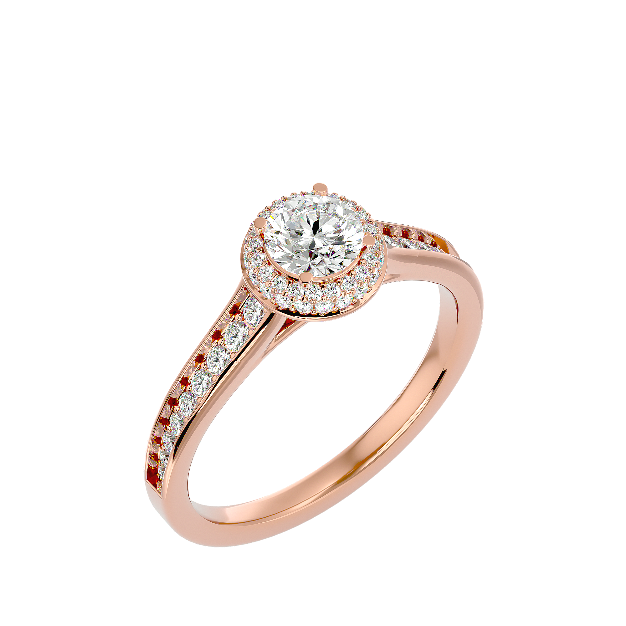 Penny Halo Ring