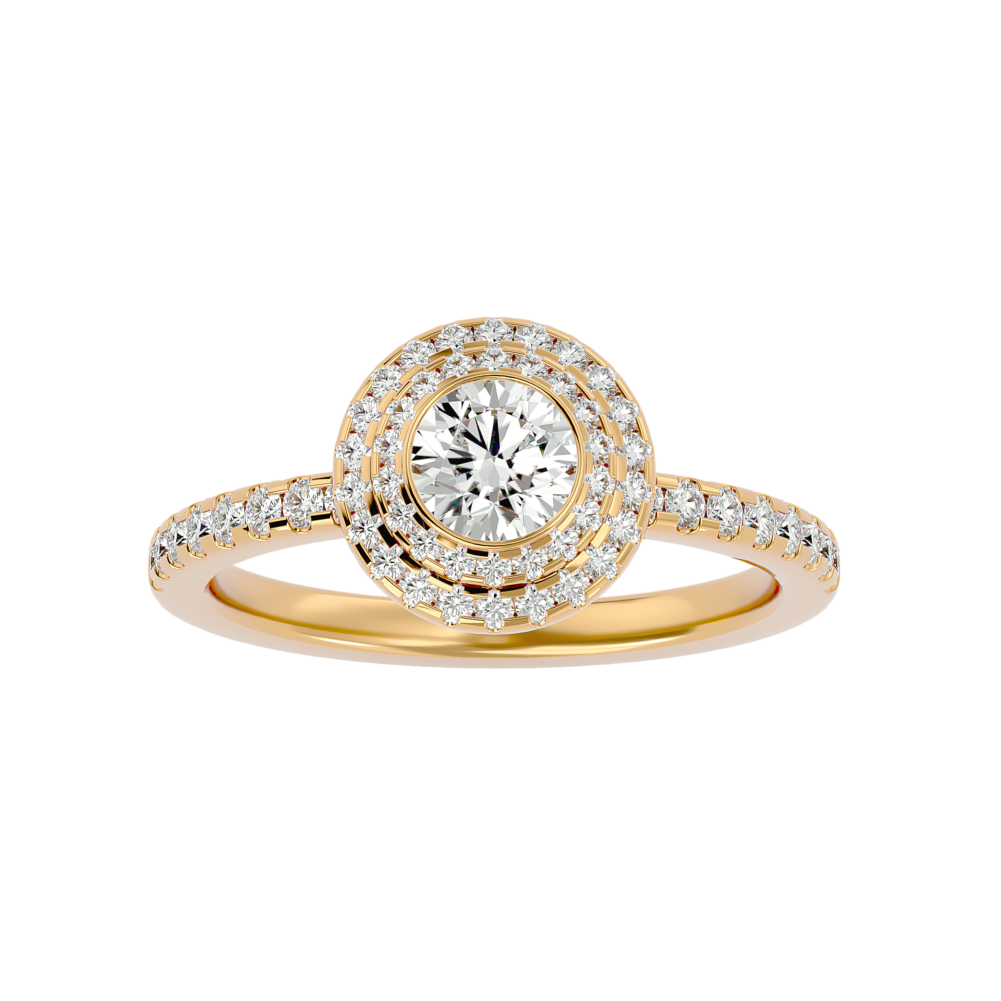 Rhea Halo Ring