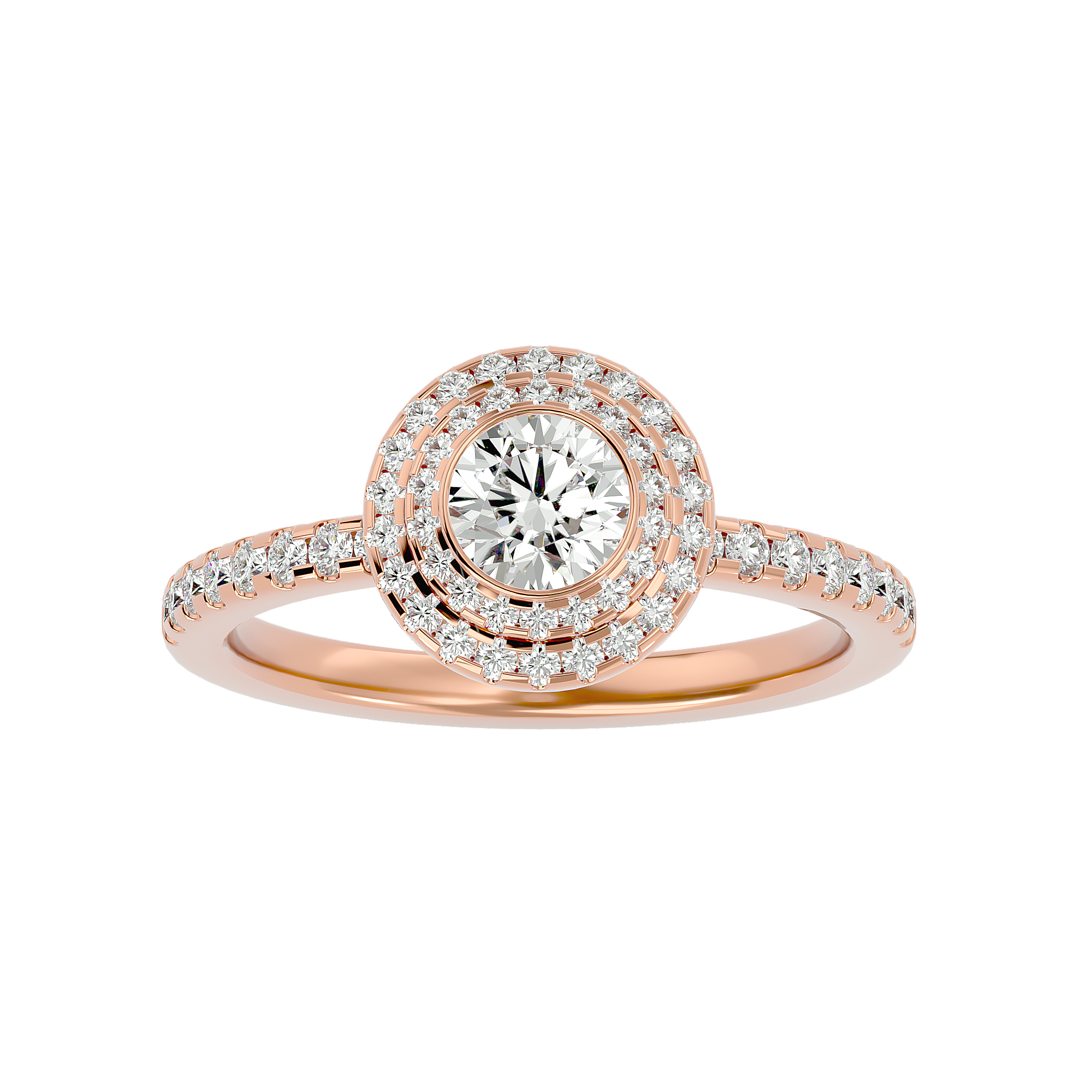 Rhea Halo Ring
