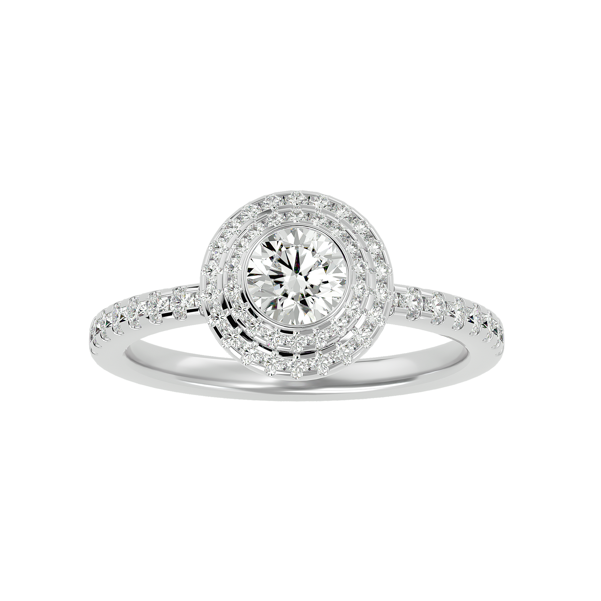 Rhea Halo Ring