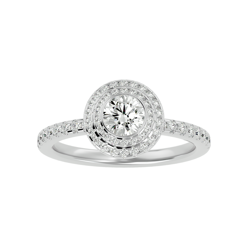 Rhea Halo Ring