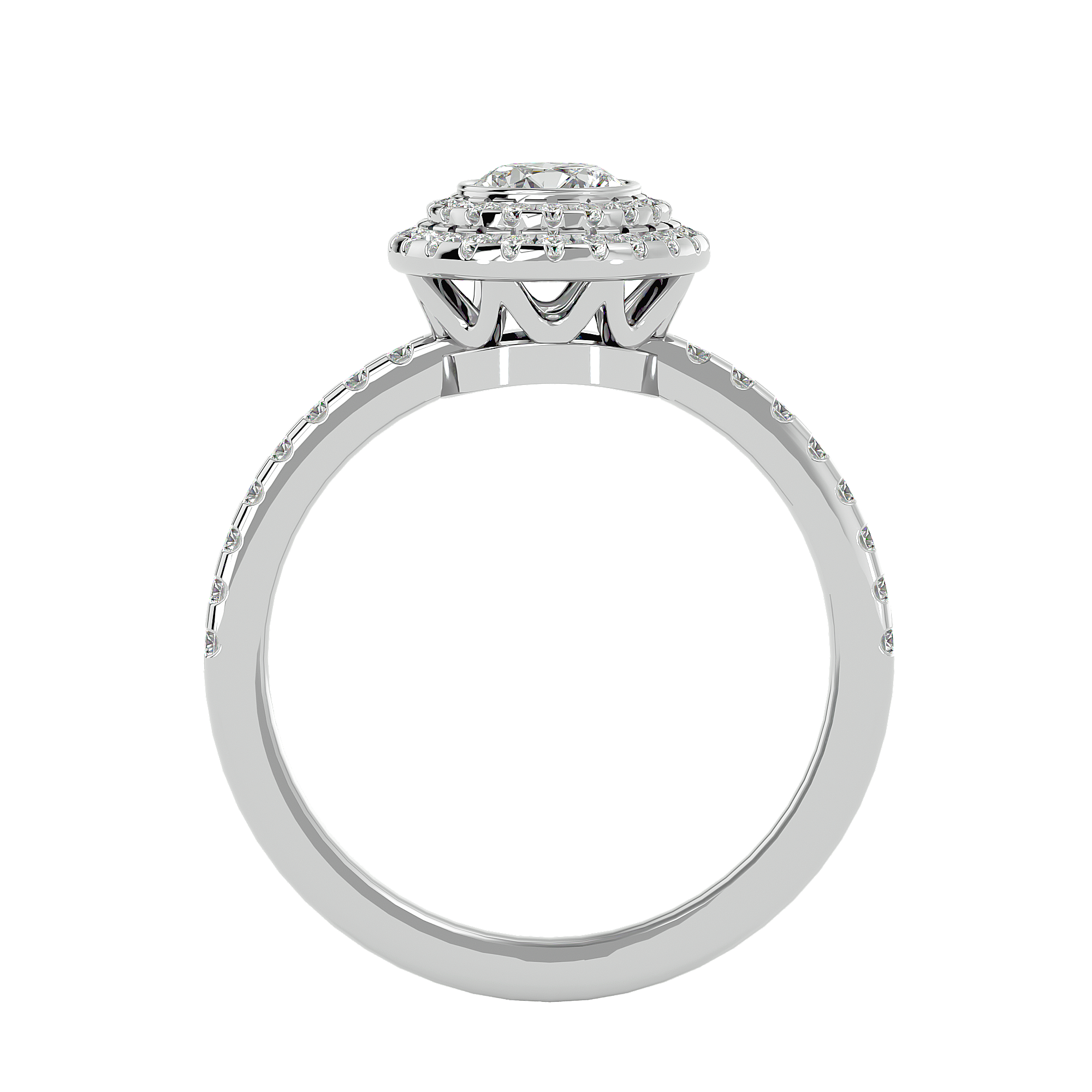 Rhea Halo Ring