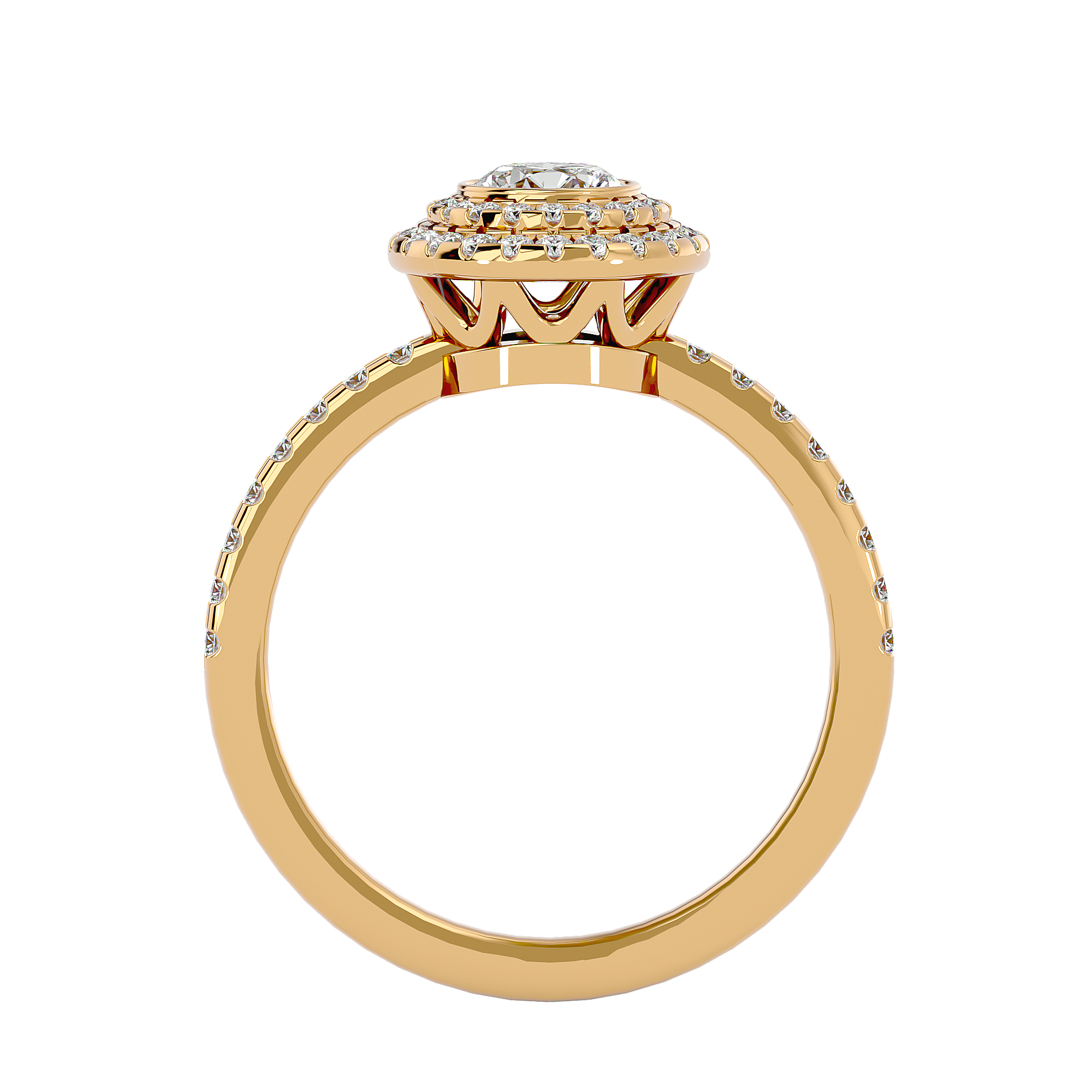 Rhea Halo Ring