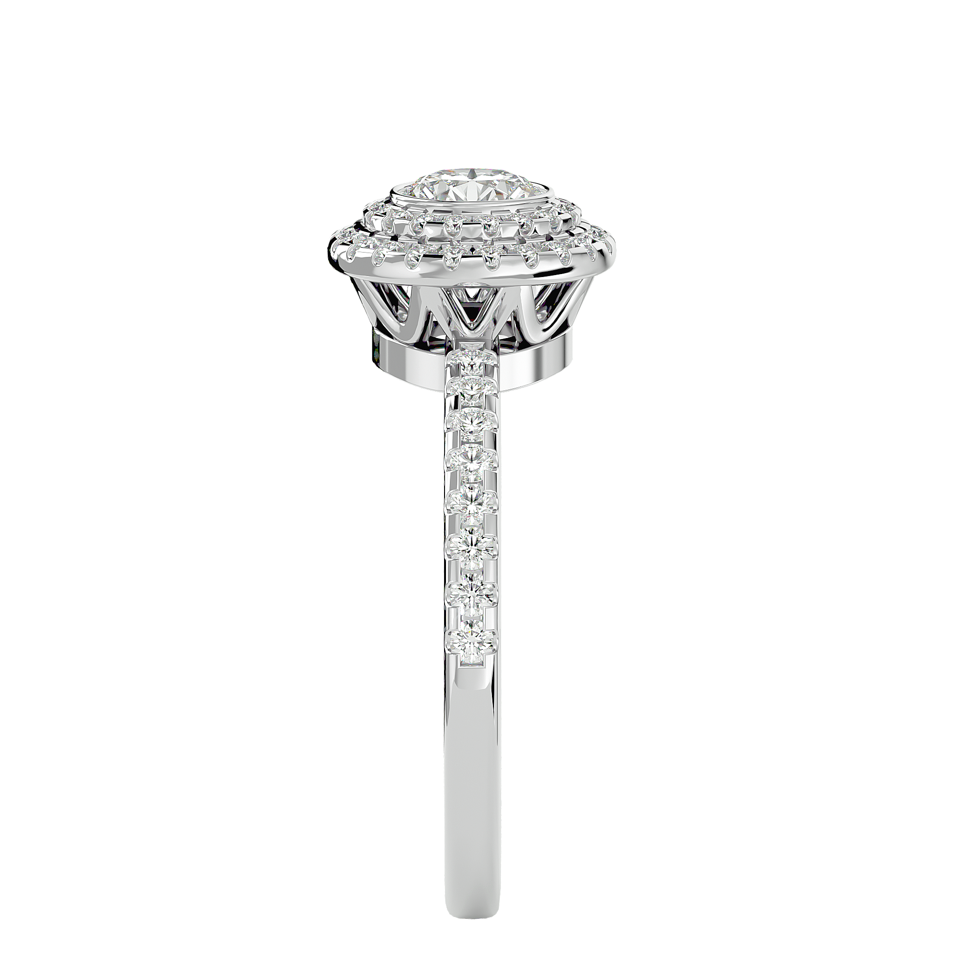 Rhea Halo Ring
