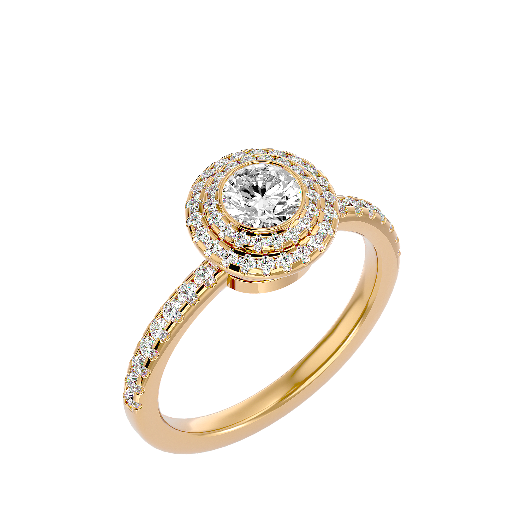 Rhea Halo Ring