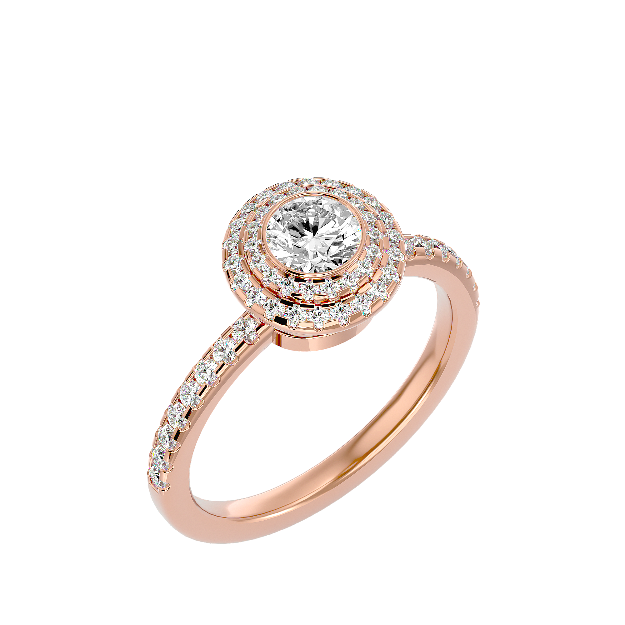 Rhea Halo Ring