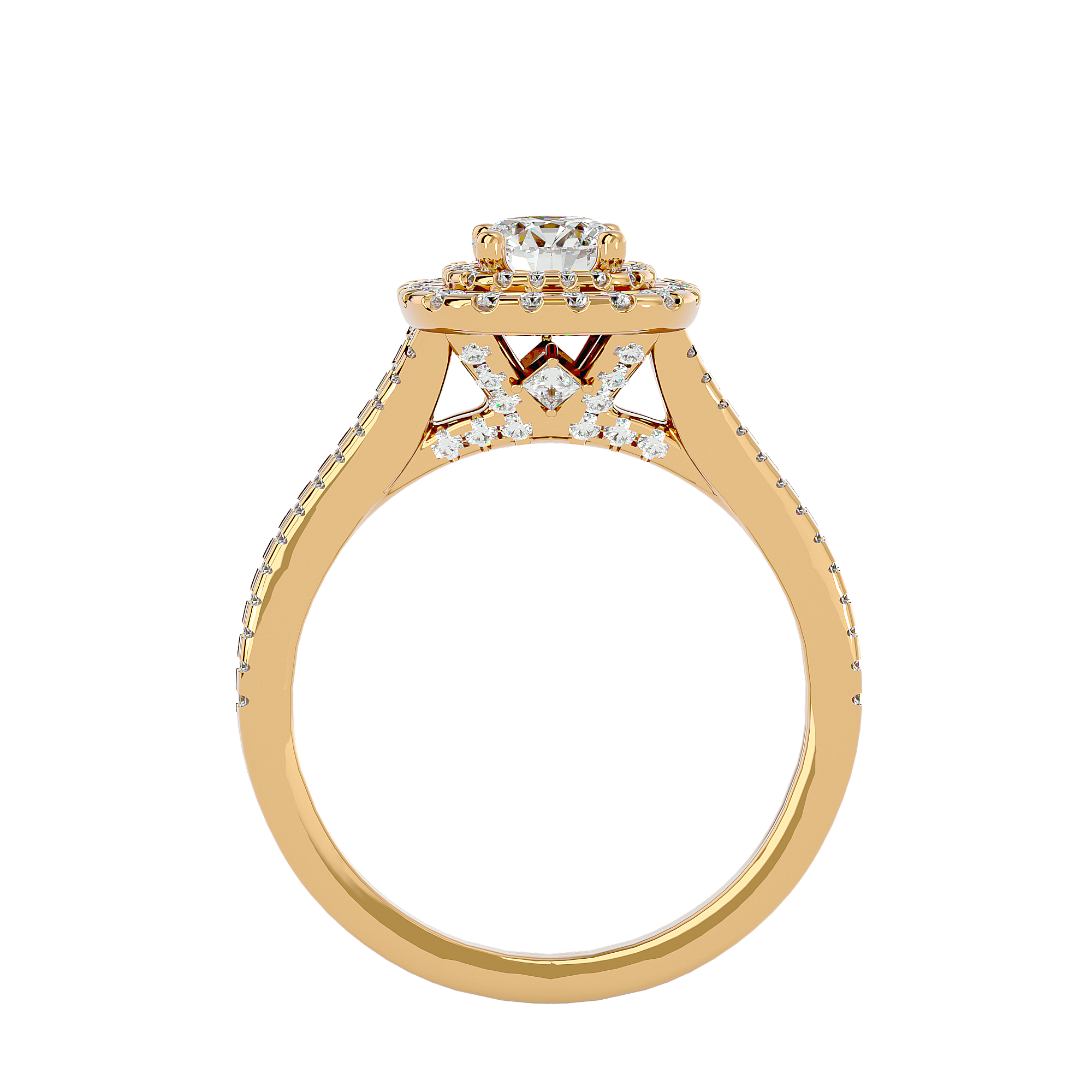 Bria Halo Ring