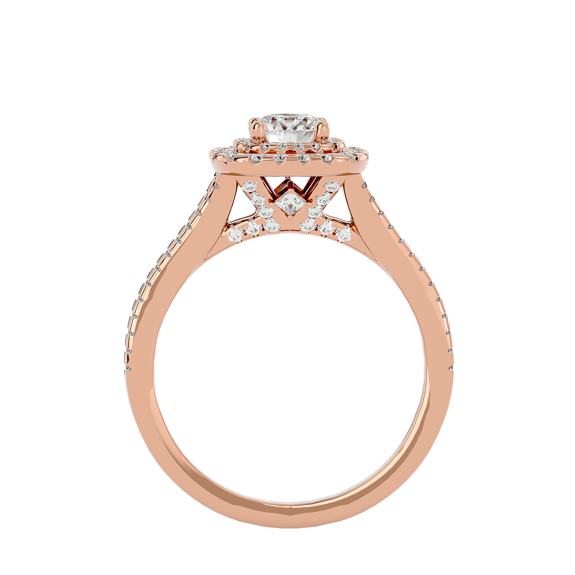 Bria Halo Ring