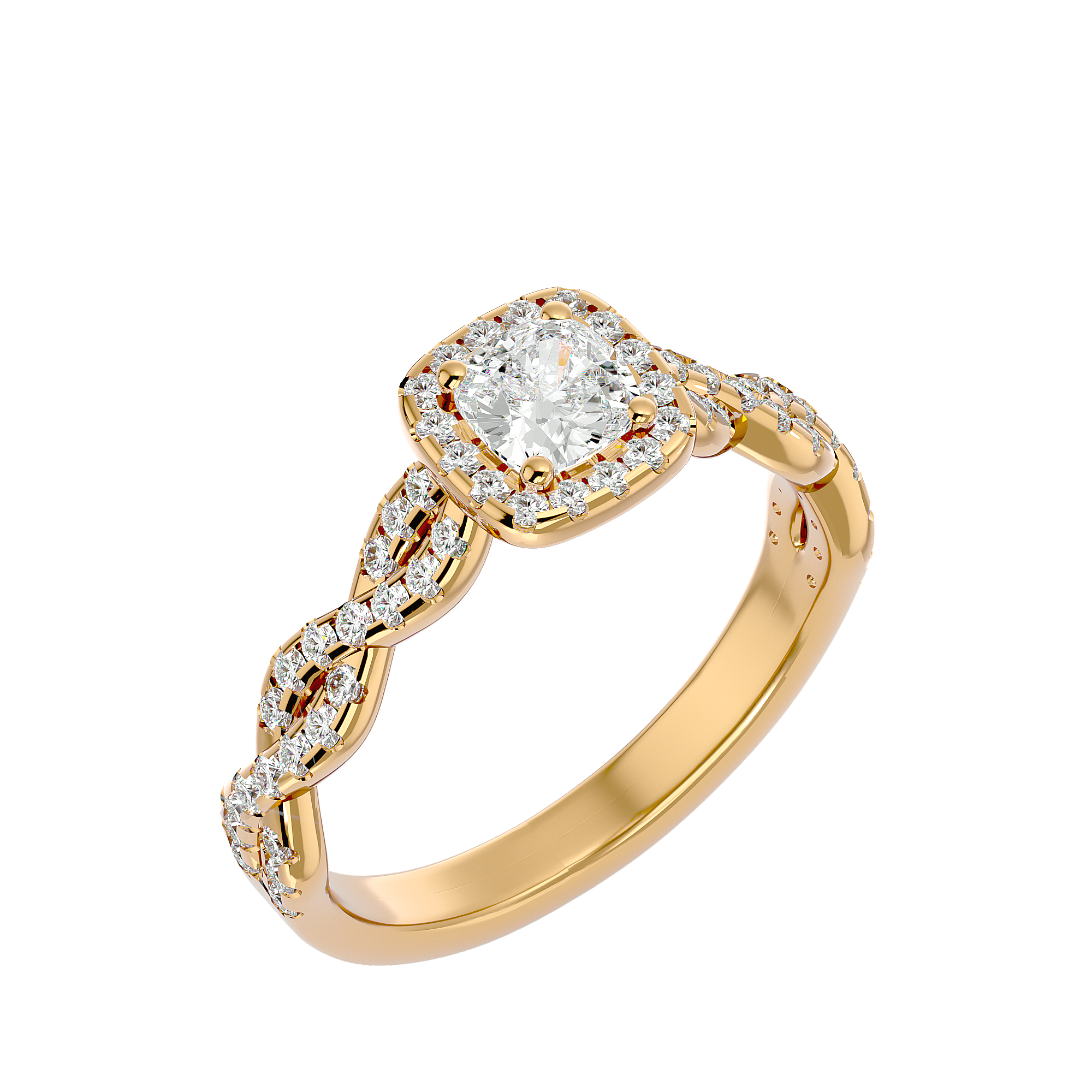 Amaia Halo Ring