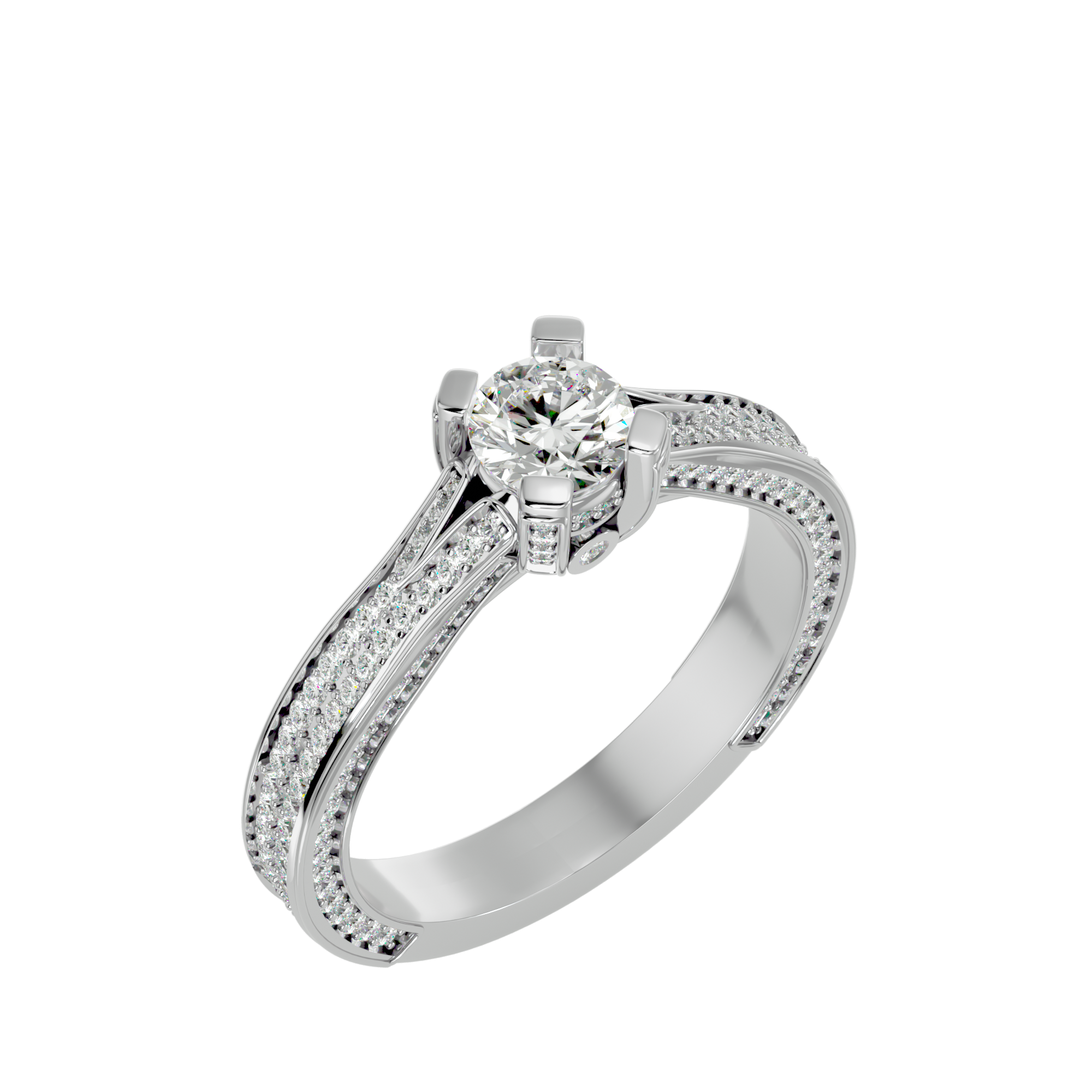 Calliope Solitaire Ring