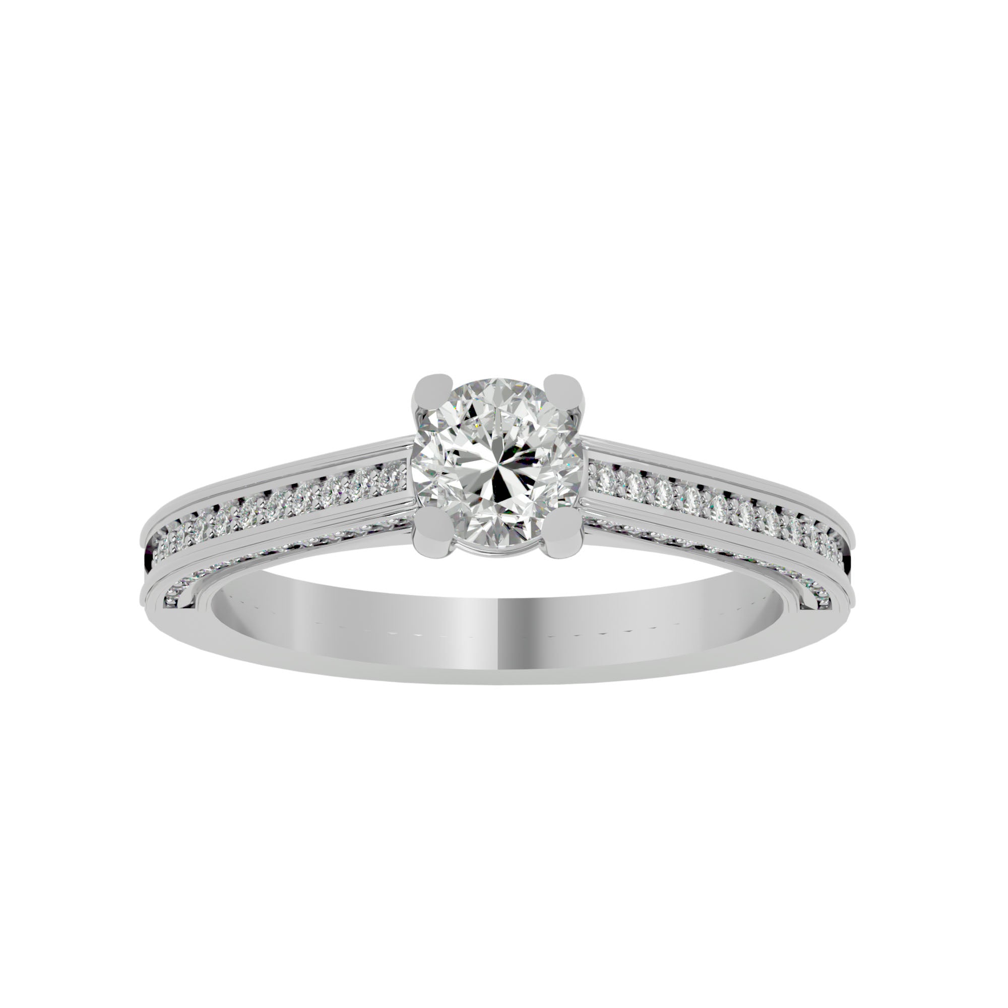 Frankie Solitaire Ring