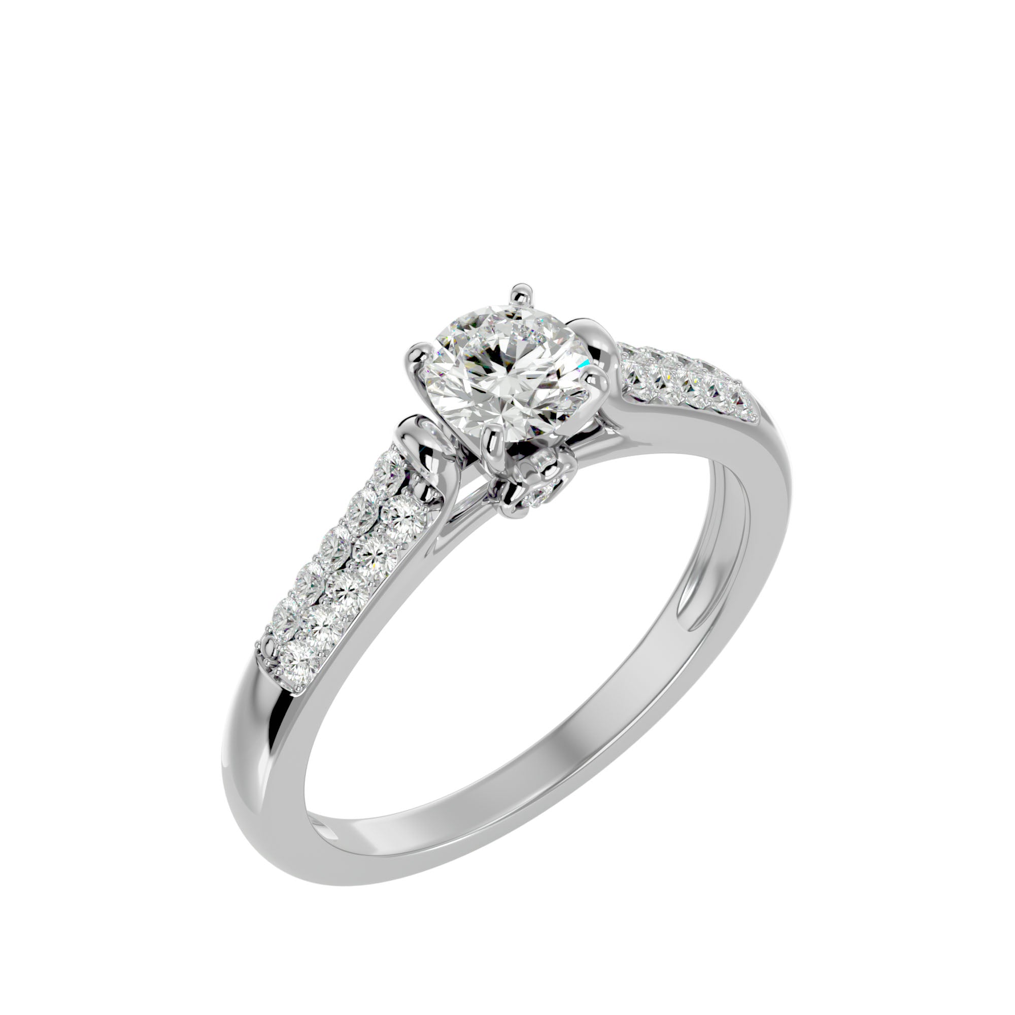 Nathalie Solitaire Ring