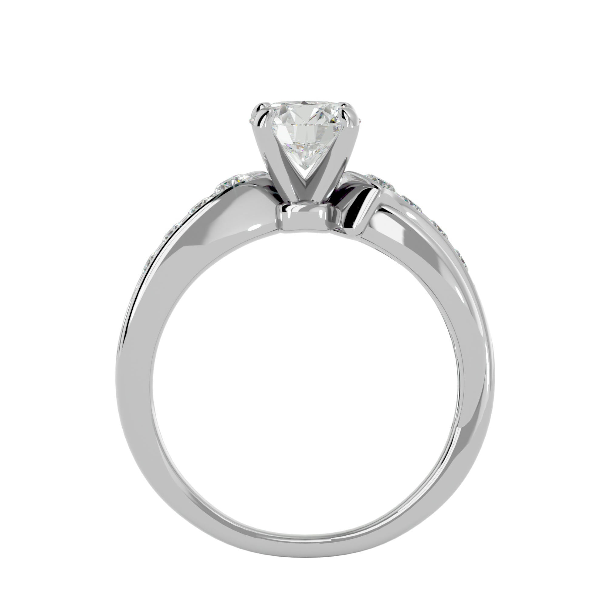 Opal Solitaire Ring