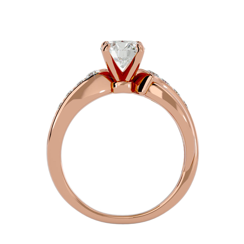 Opal Solitaire Ring
