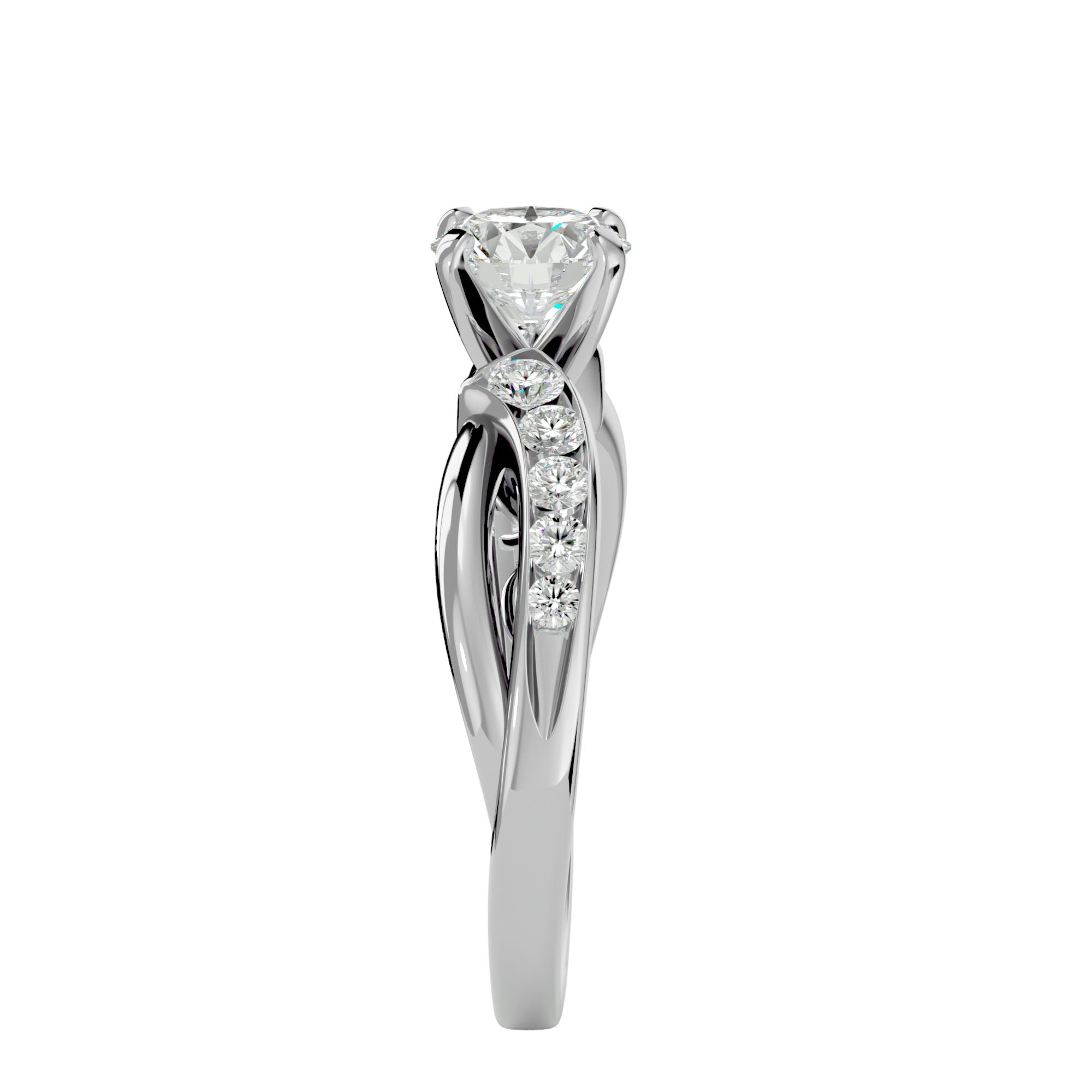 Opal Solitaire Ring