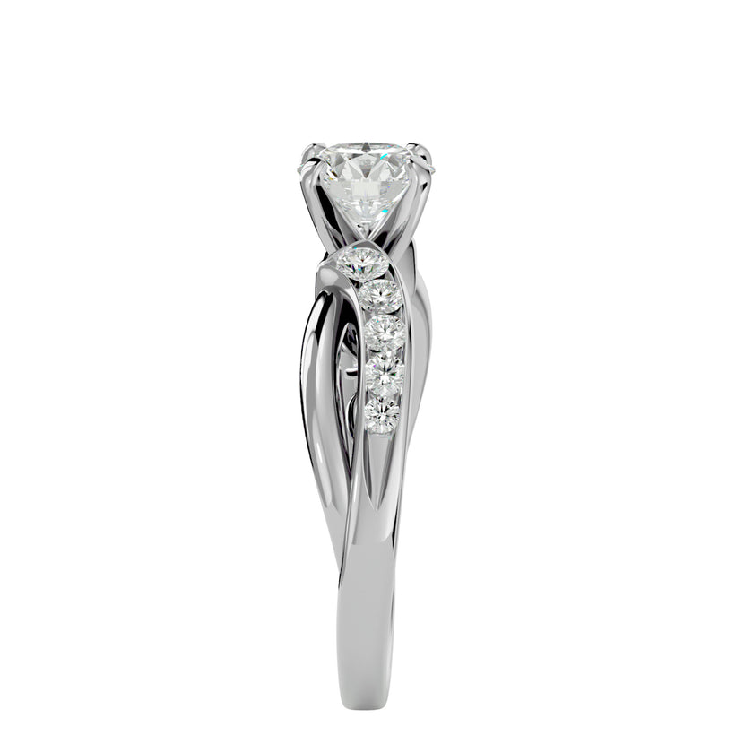 Opal Solitaire Ring