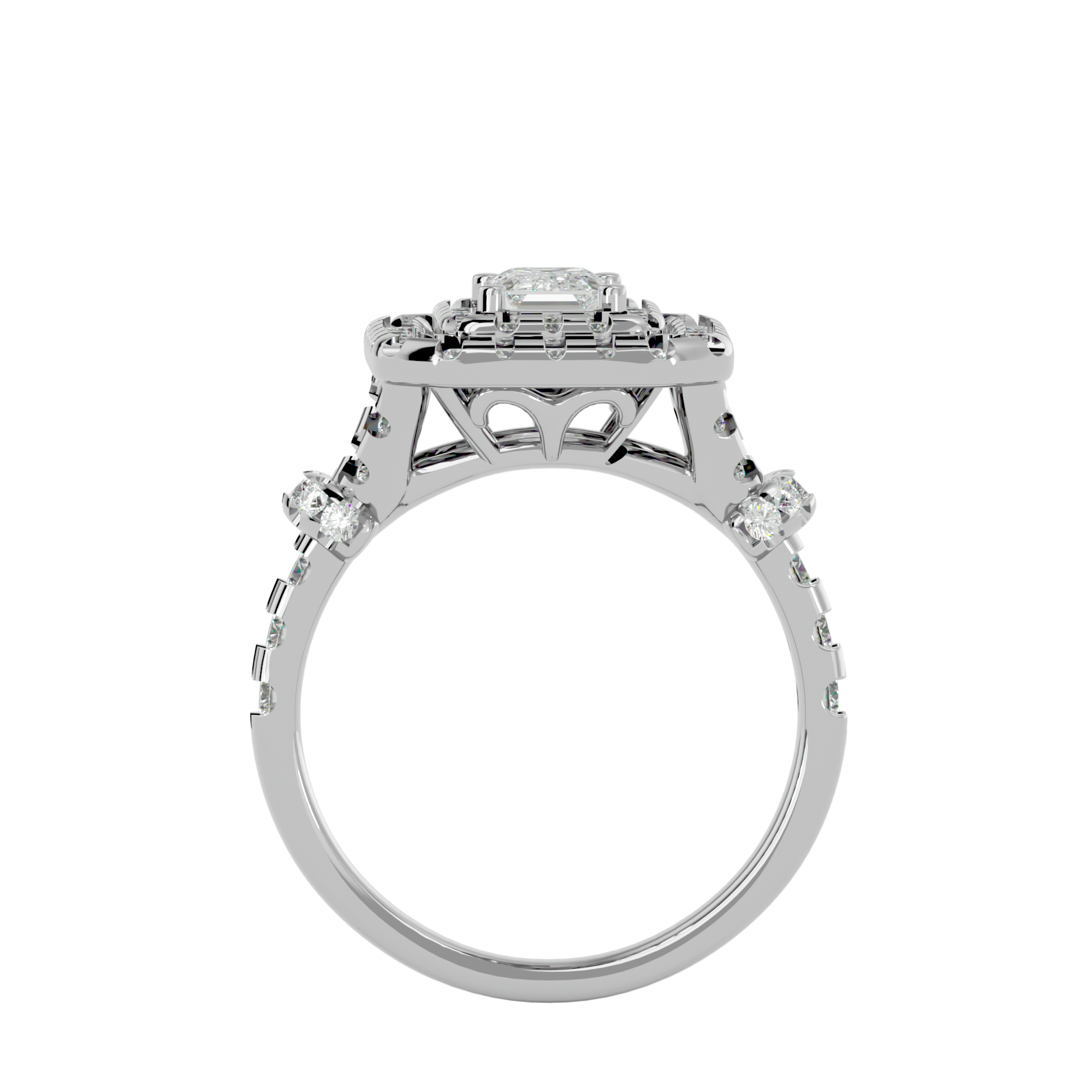 Avalynn Halo Ring
