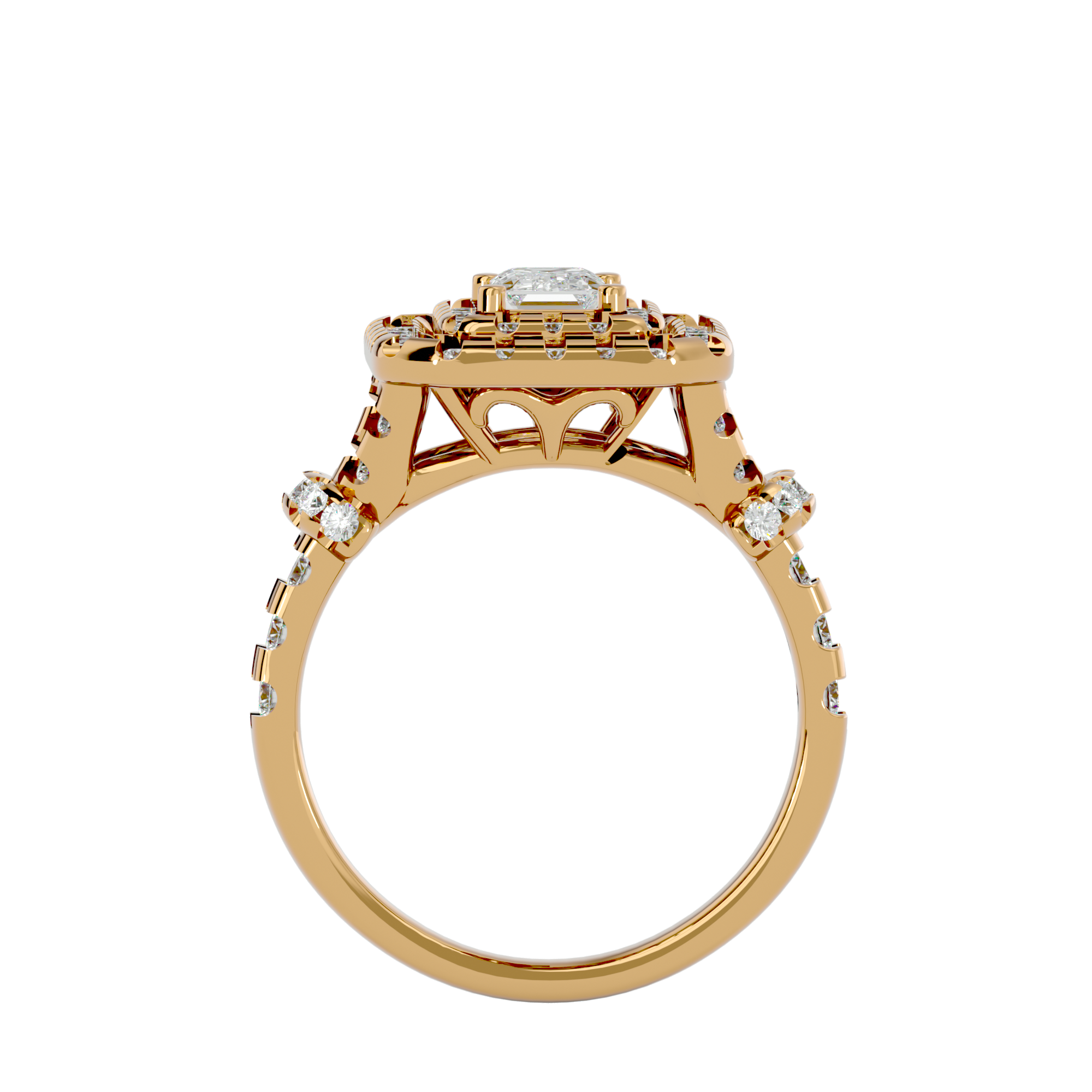 Avalynn Halo Ring