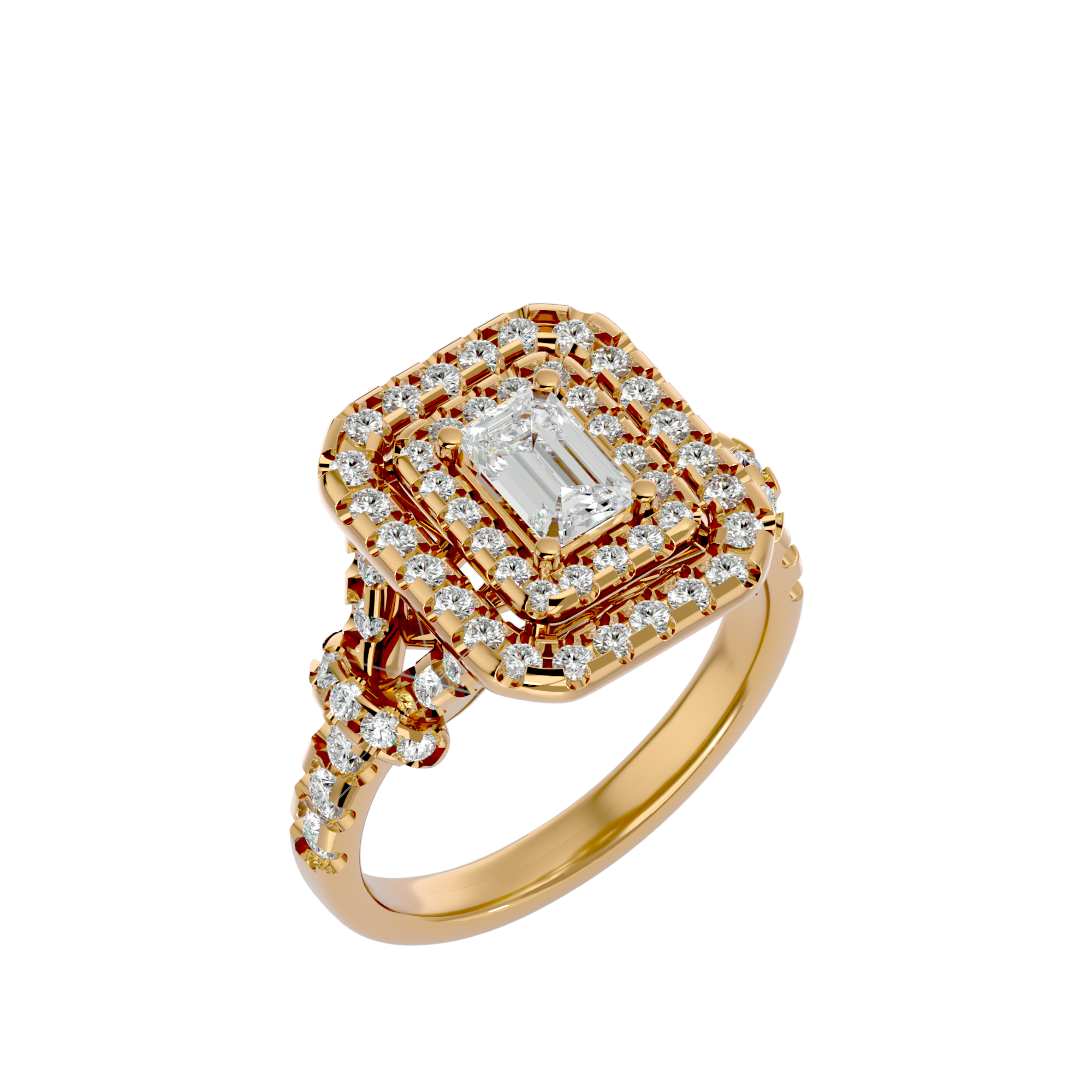 Avalynn Halo Ring