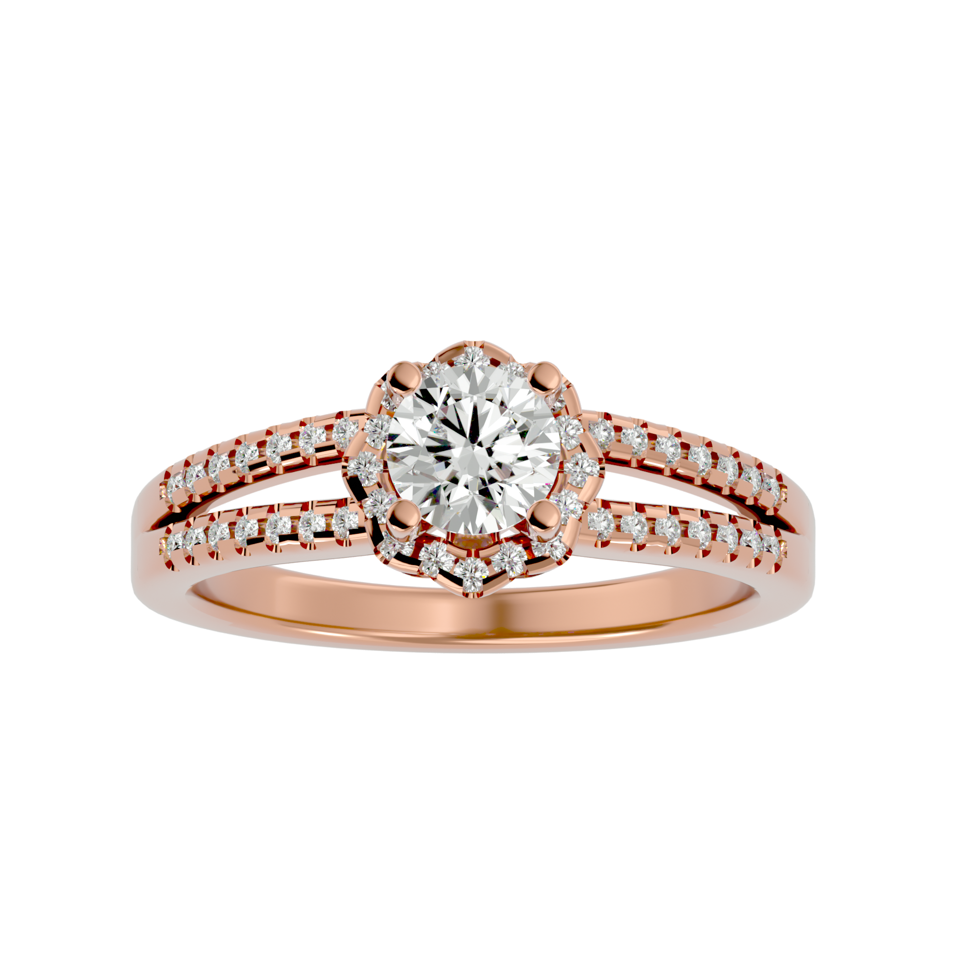 Braylee Halo Ring