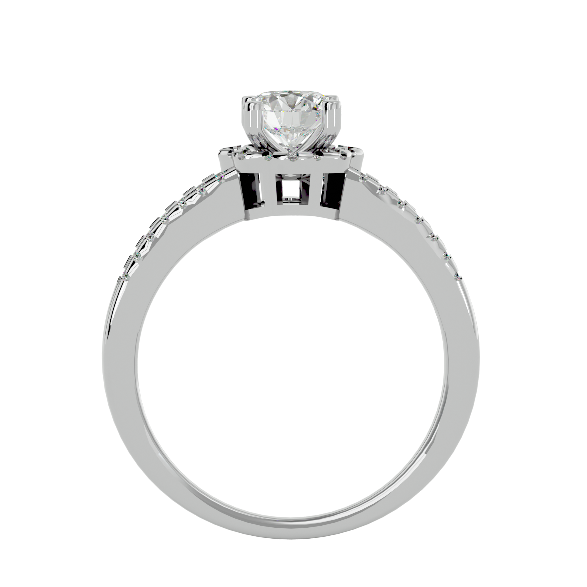Braylee Halo Ring