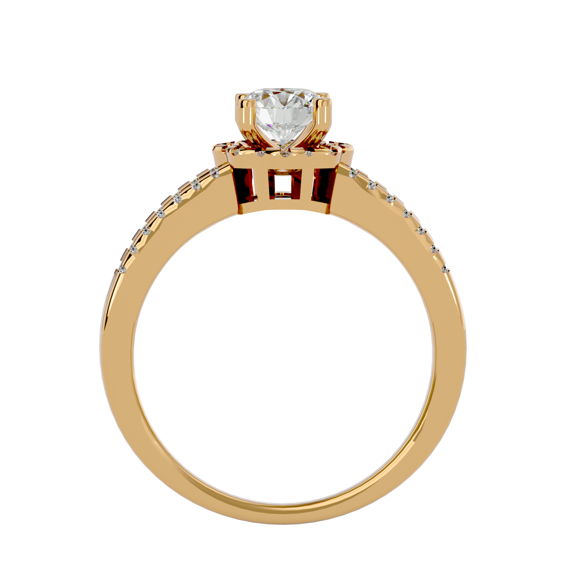 Braylee Halo Ring