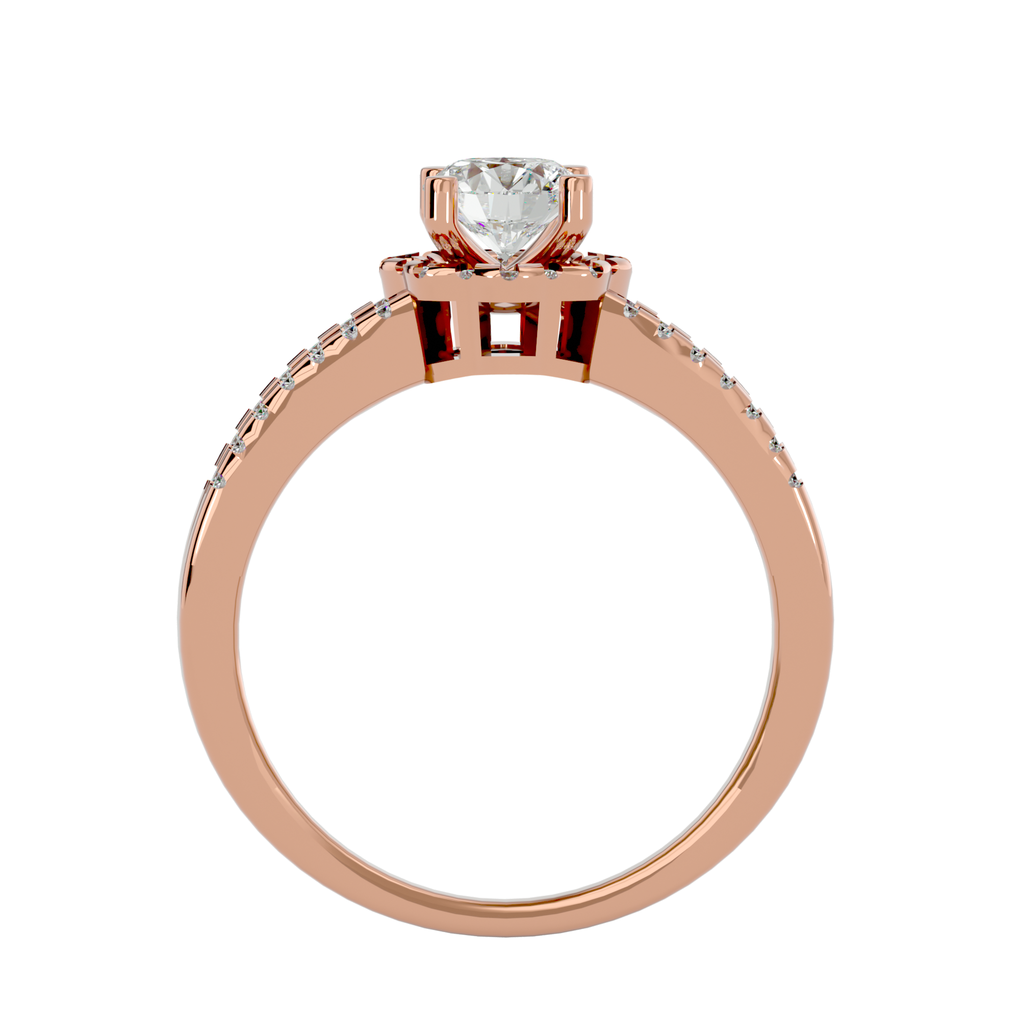 Braylee Halo Ring