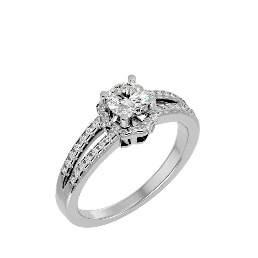 Braylee Halo Ring