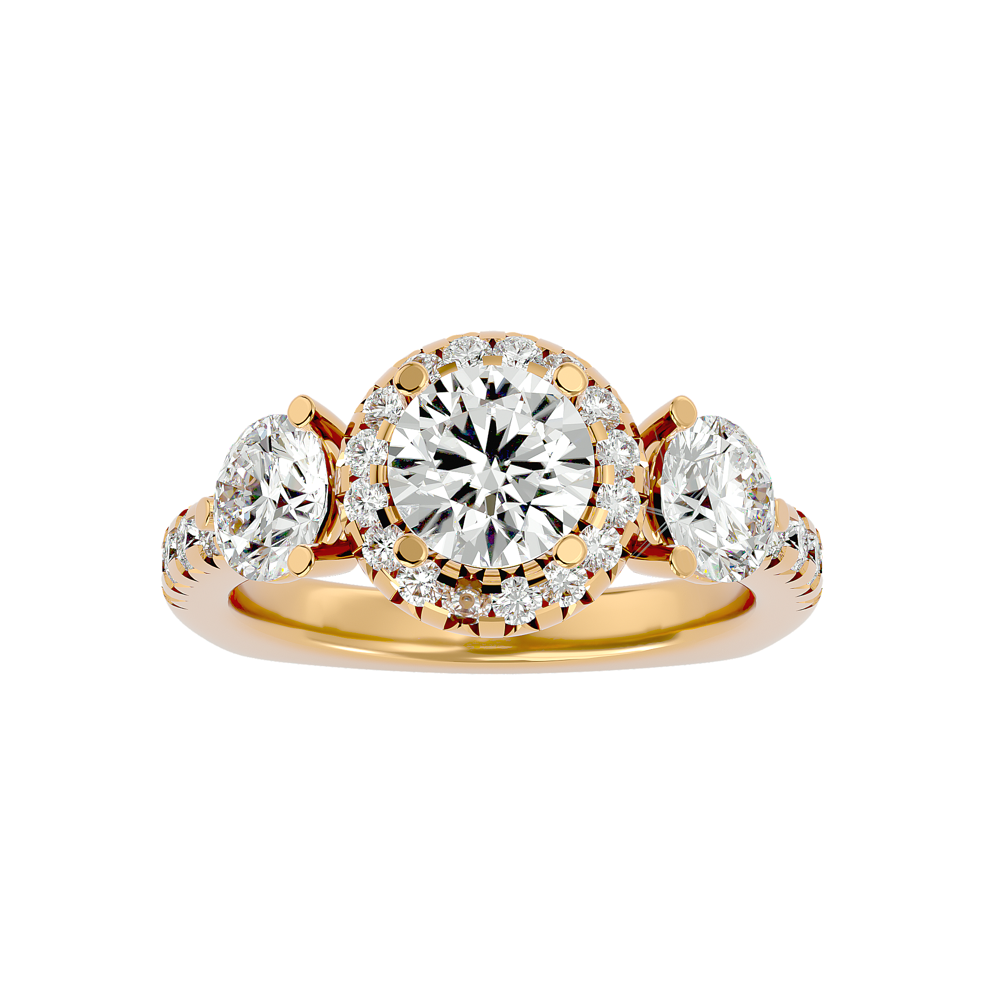 Savanna Three Stone Ring