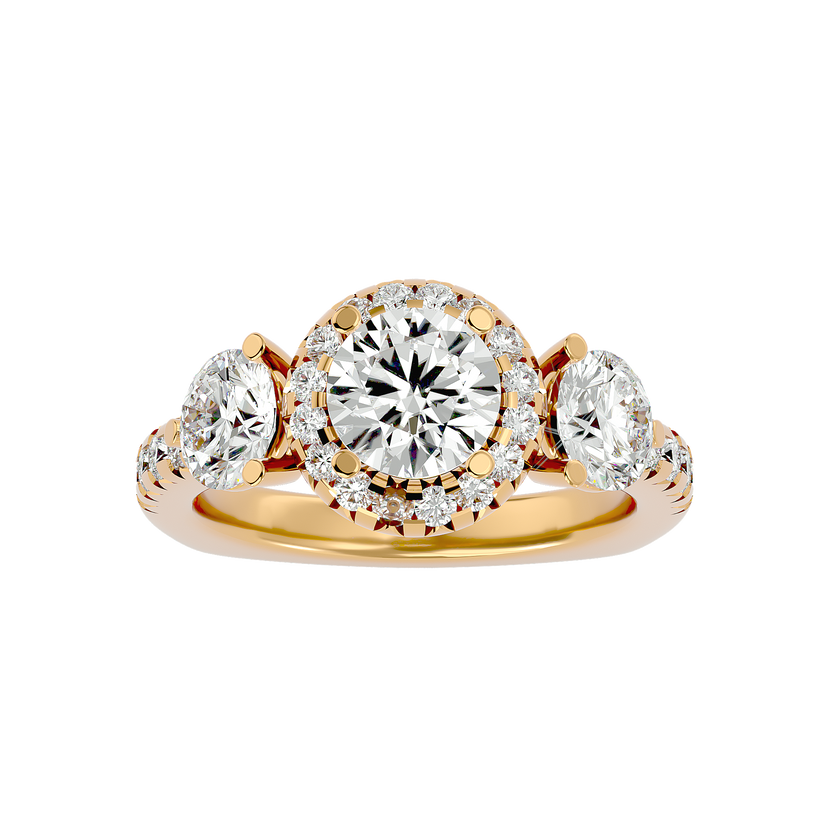 Savanna Three Stone Ring