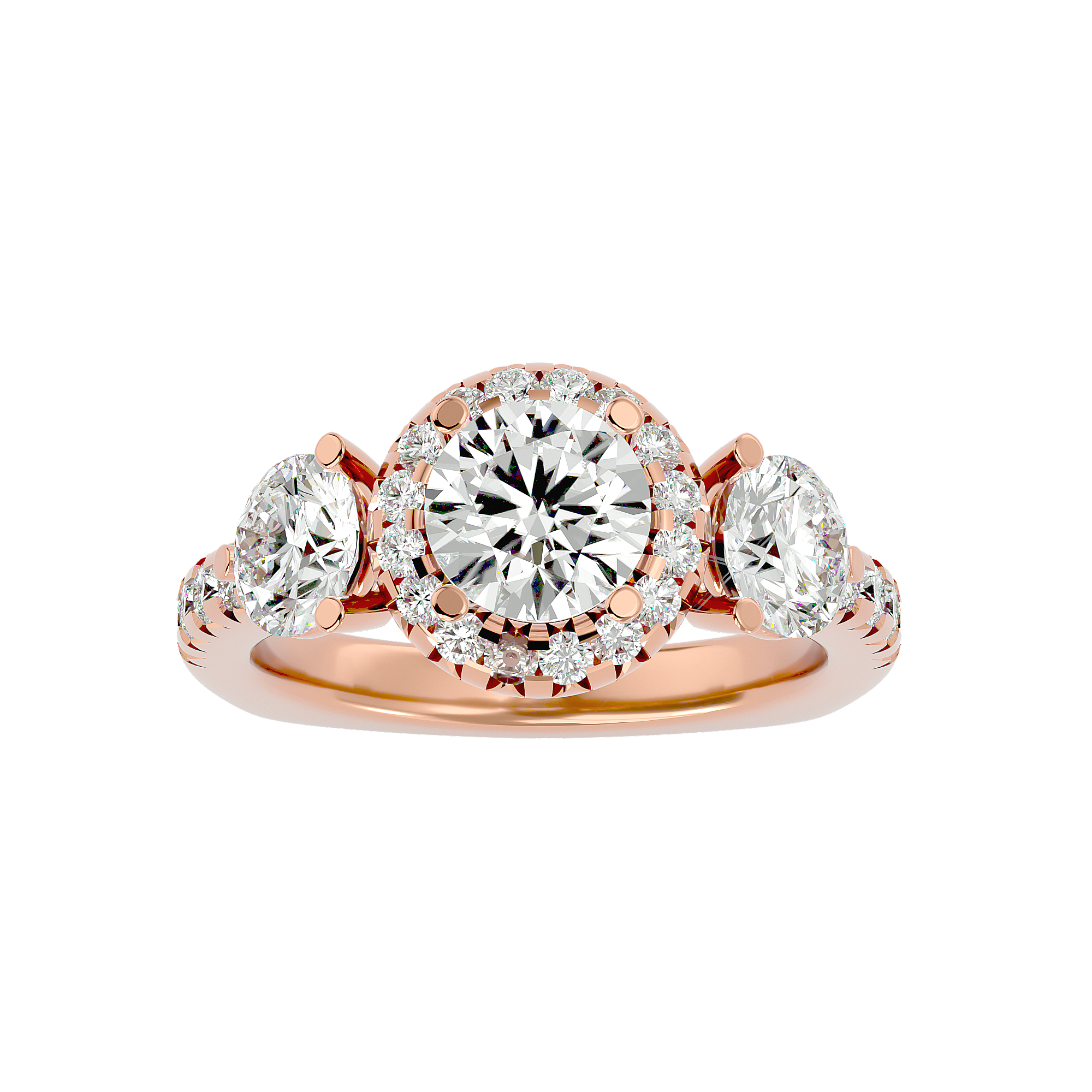 Savanna Three Stone Ring