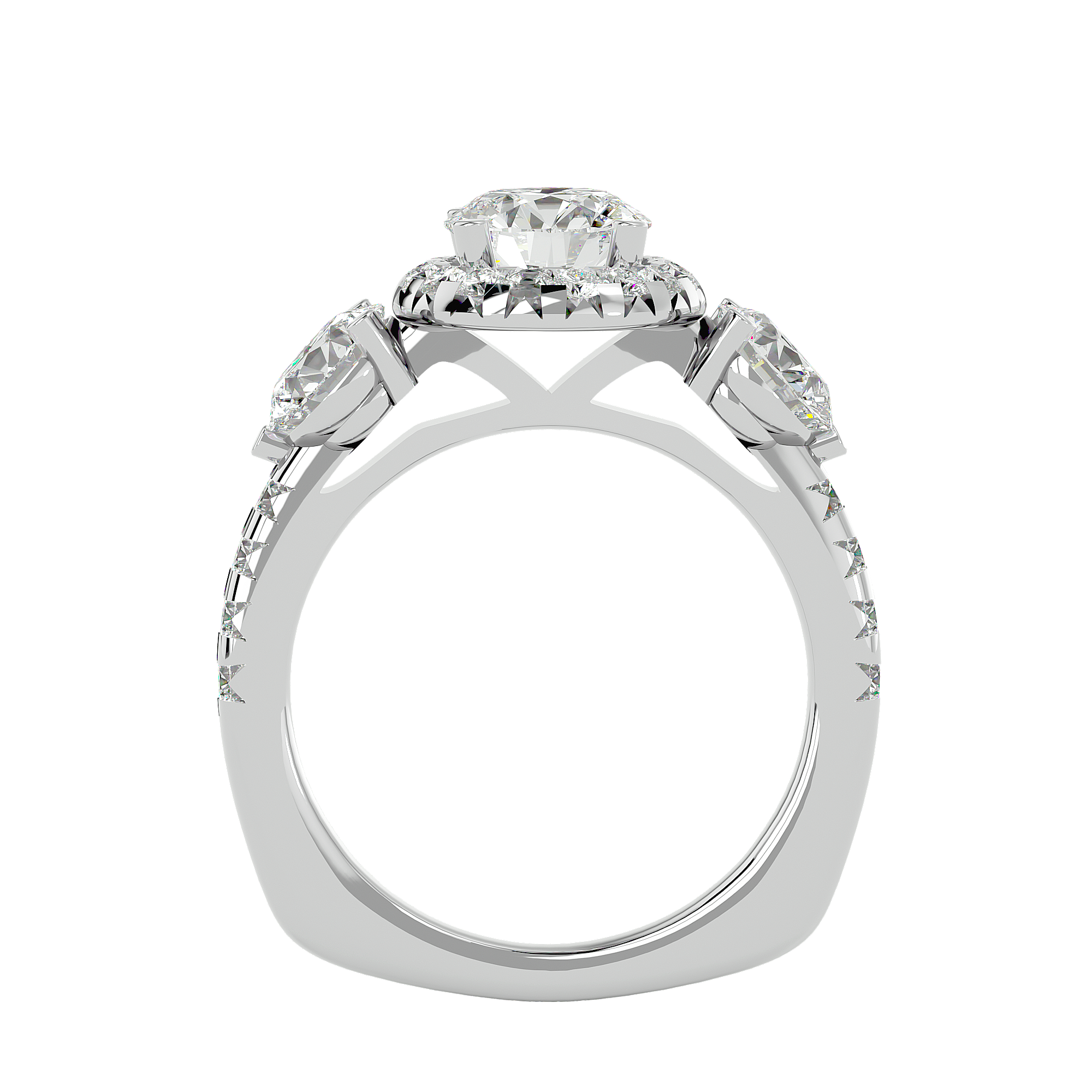 Savanna Three Stone Ring