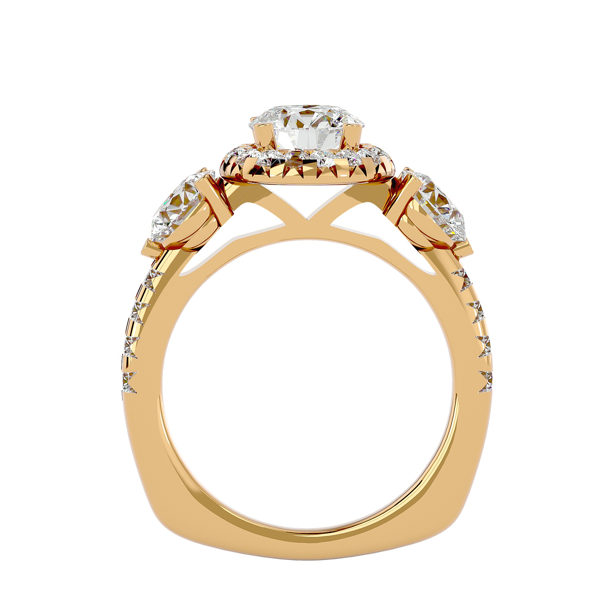 Savanna Three Stone Ring