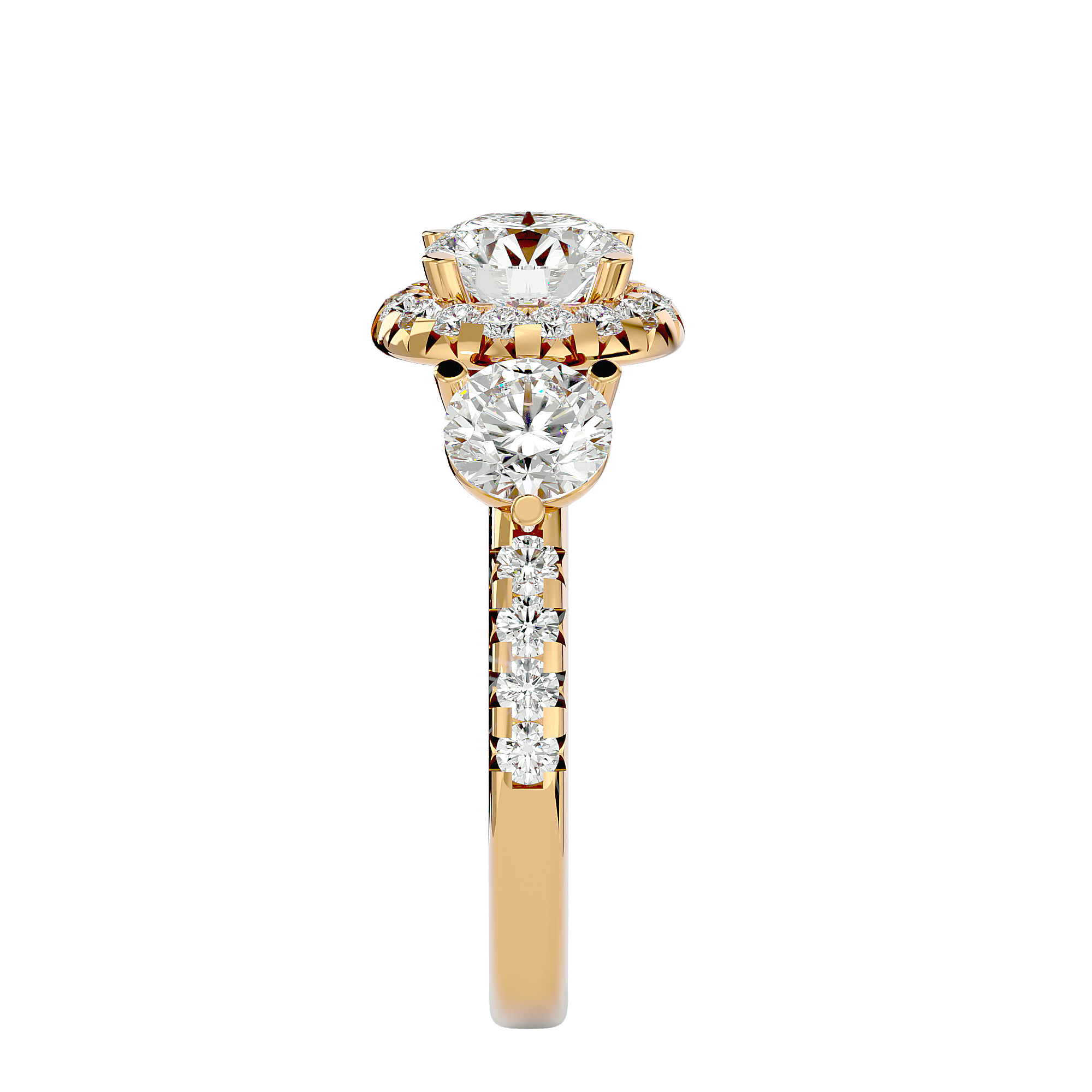 Savanna Three Stone Ring
