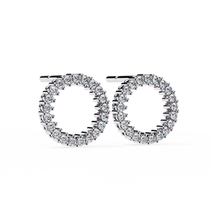 Whitley Diamond Earring