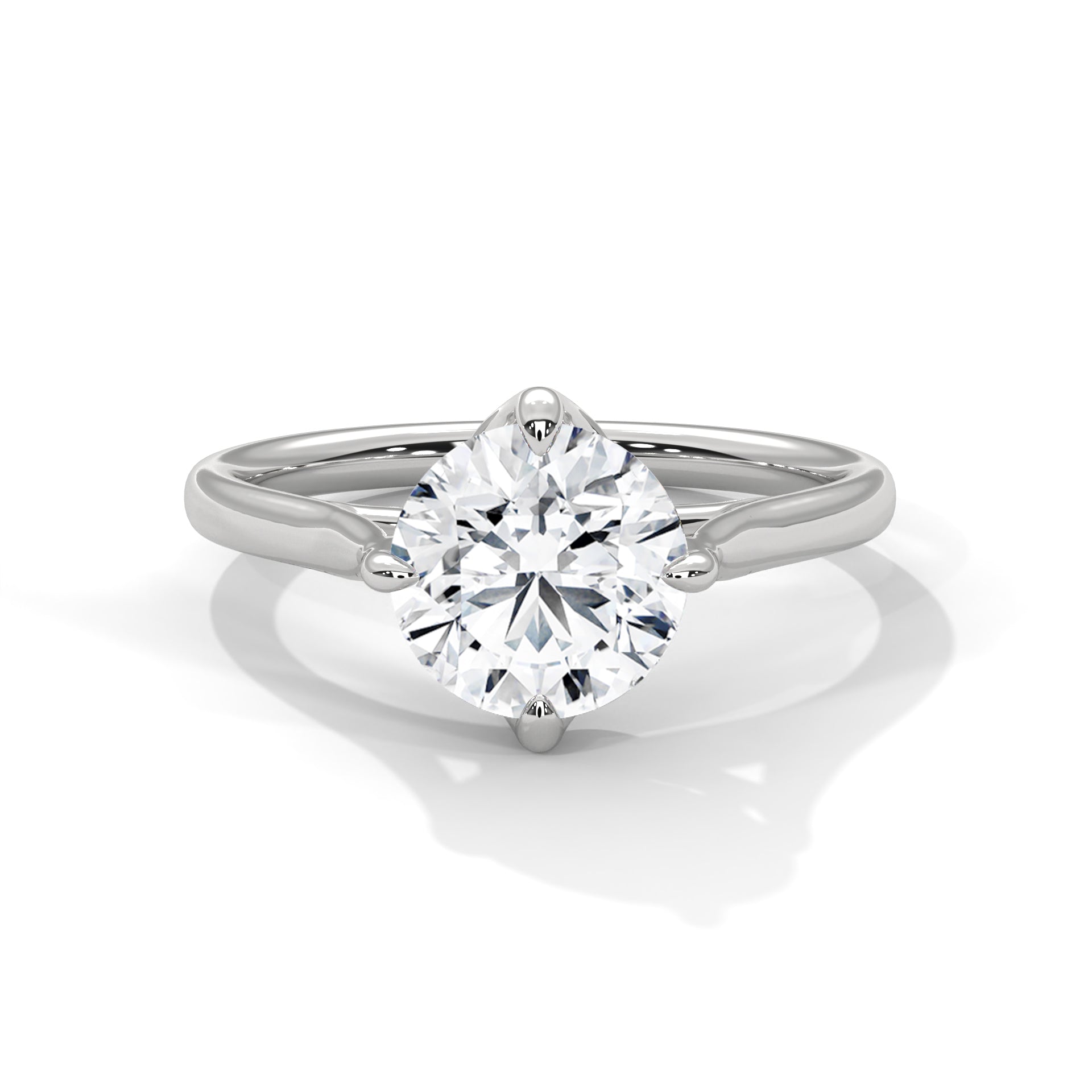 Selene Solitaire Ring