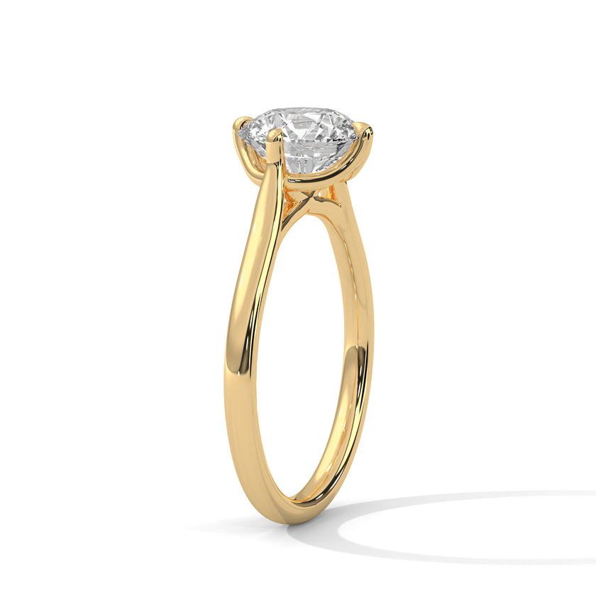 Selene Solitaire Ring