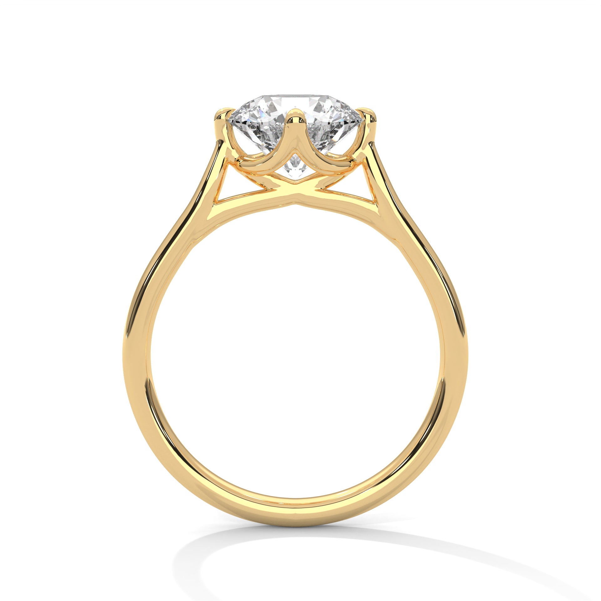 Selene Solitaire Ring