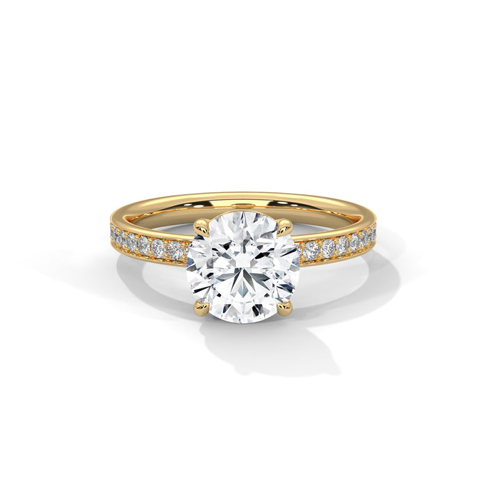 Sky Solitaire Ring