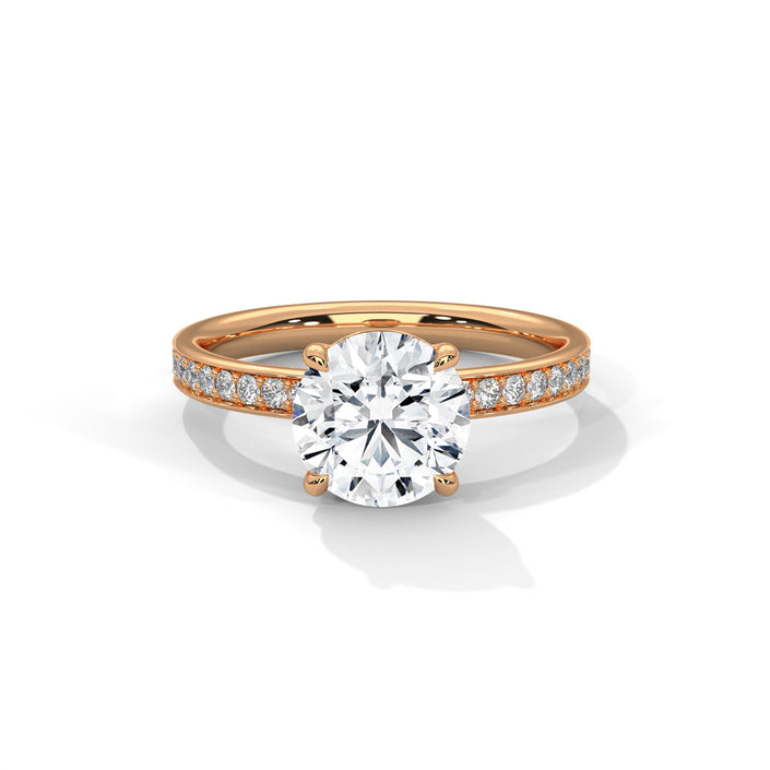 Sky Solitaire Ring
