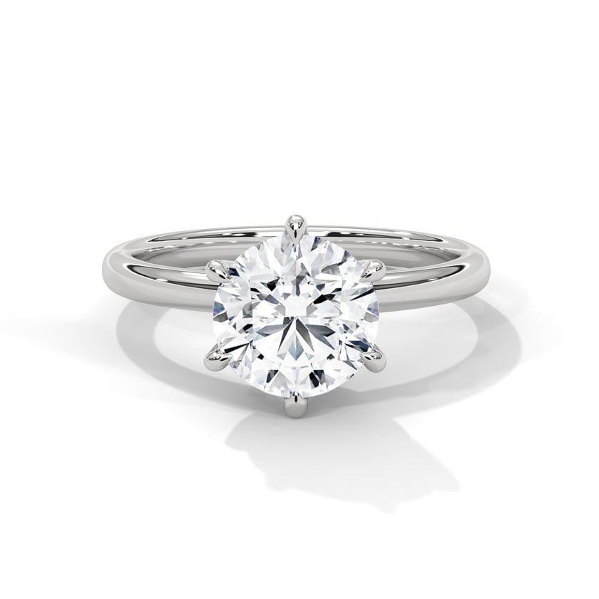 Estrella Solitaire Ring