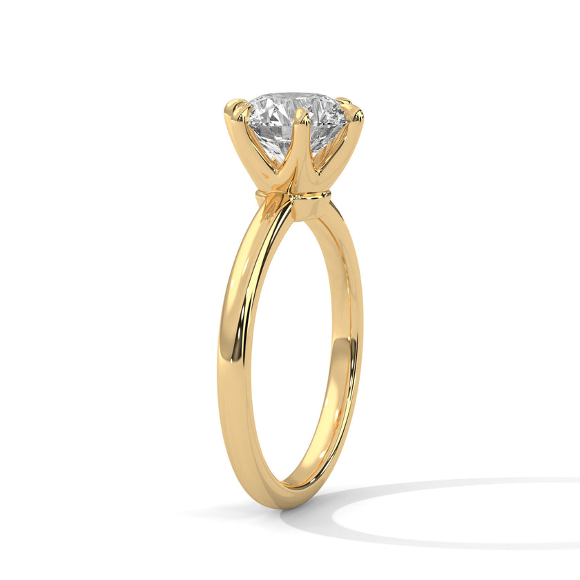 Estrella Solitaire Ring