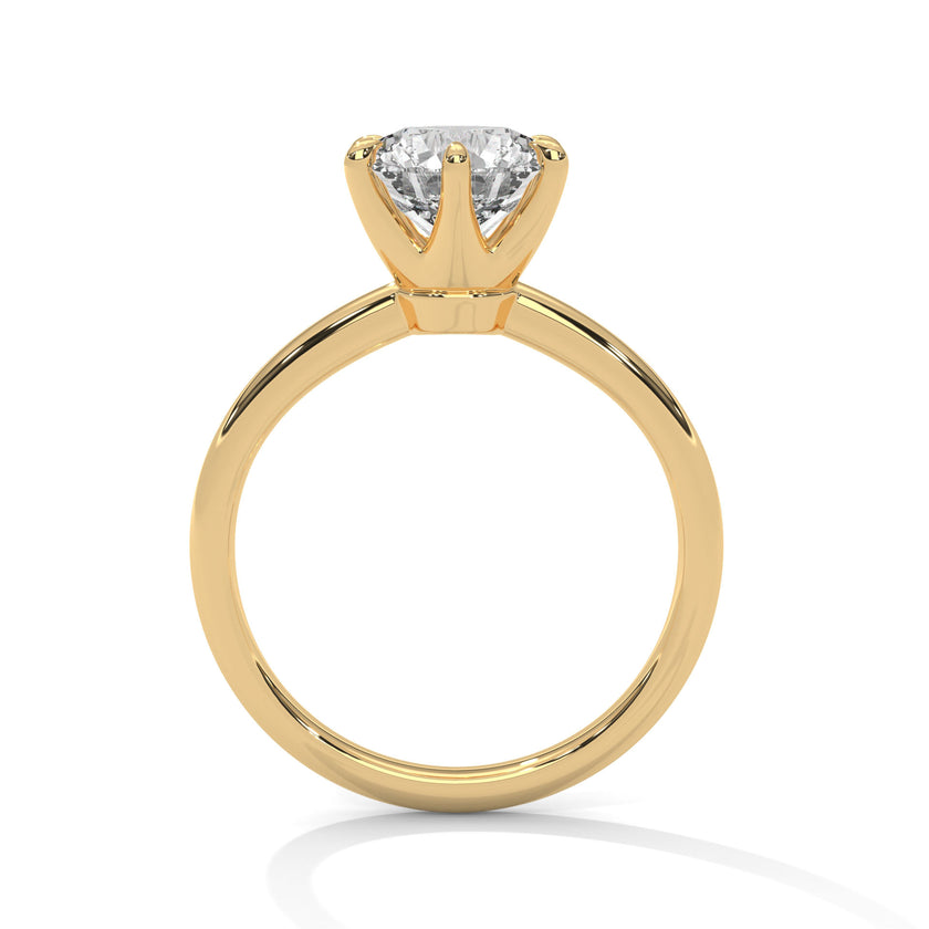 Estrella Solitaire Ring
