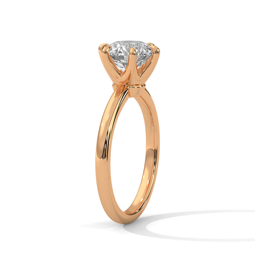 Estrella Solitaire Ring