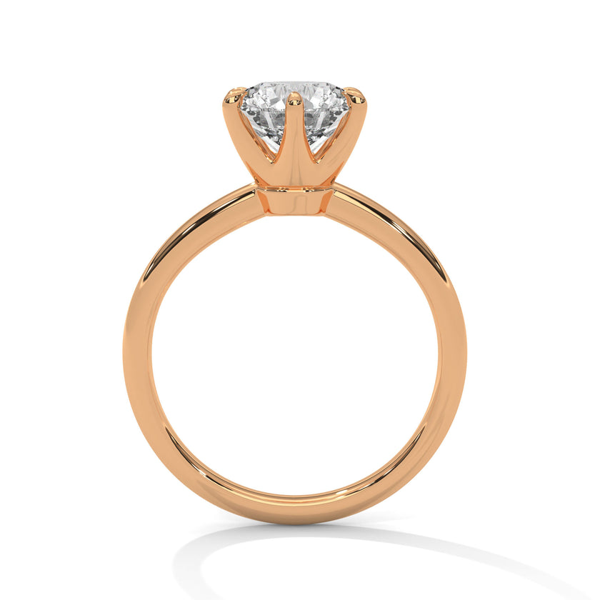 Estrella Solitaire Ring
