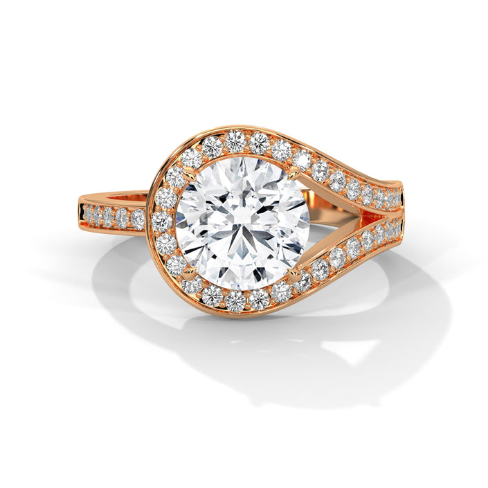 Brittany Halo  Ring