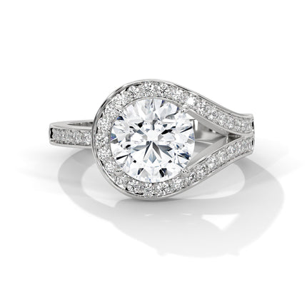 Brittany Halo  Ring